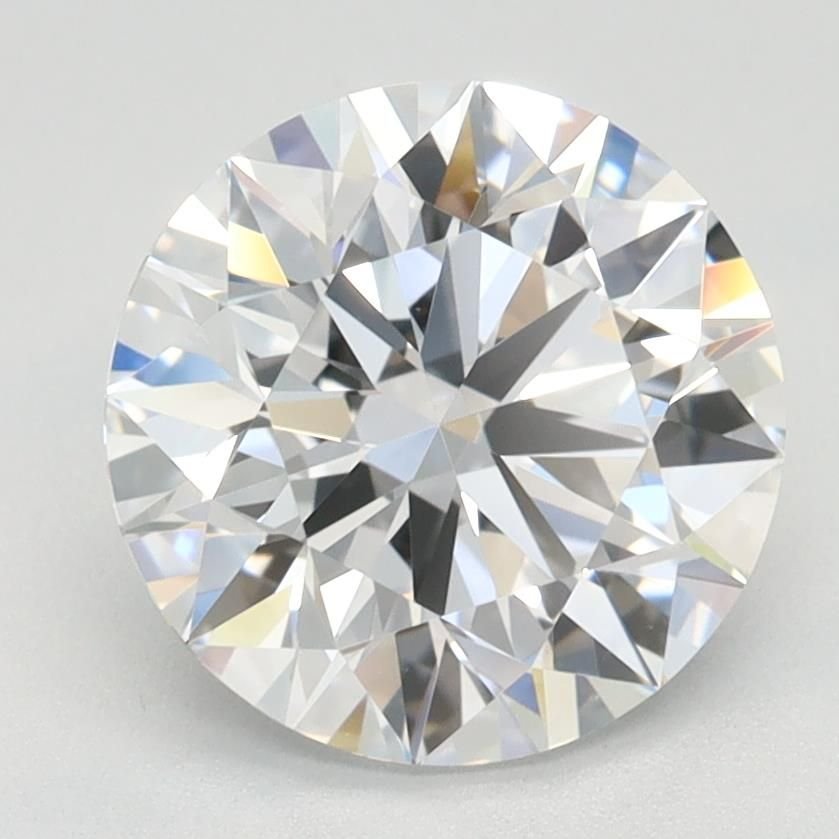 2.09ct D VVS1 Rare Carat Ideal Cut Round Lab Grown Diamond