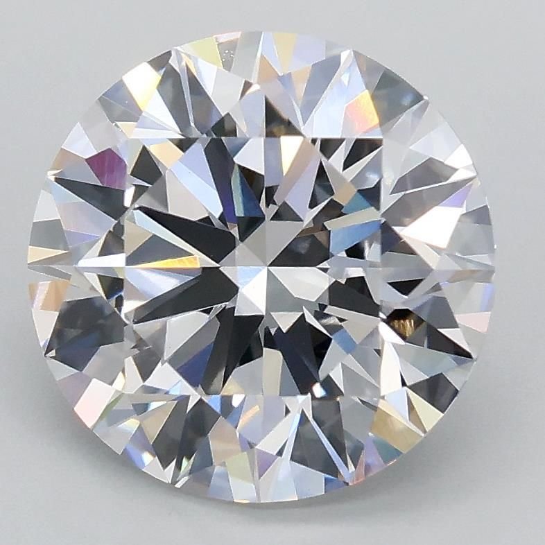 2.70ct D VS1 Rare Carat Ideal Cut Round Lab Grown Diamond