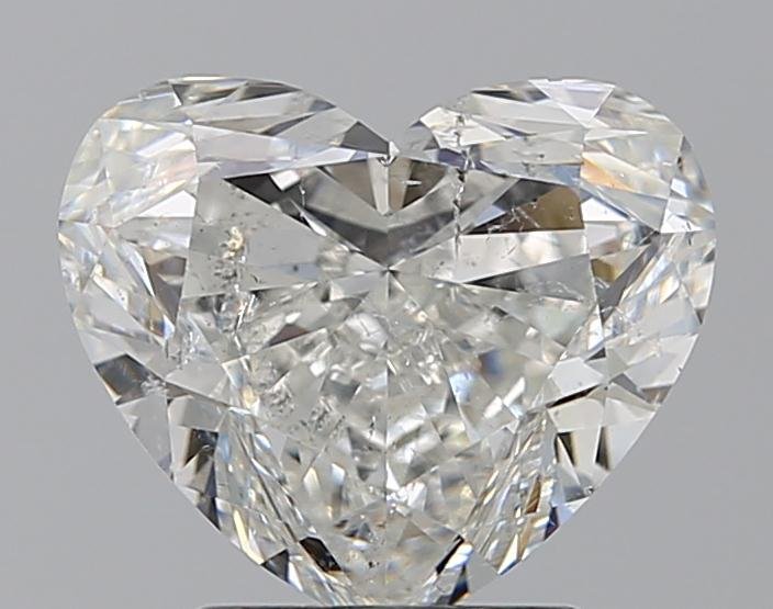 2.52ct I SI2 Excellent Cut Heart Diamond