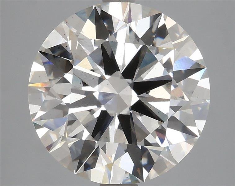 4.88ct H VS2 Rare Carat Ideal Cut Round Lab Grown Diamond