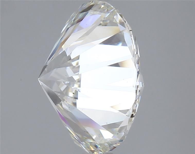 4.18ct F SI1 Rare Carat Ideal Cut Round Lab Grown Diamond