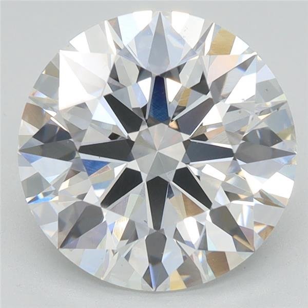 3.02ct D VS2 Ideal Cut Round Lab Grown Diamond