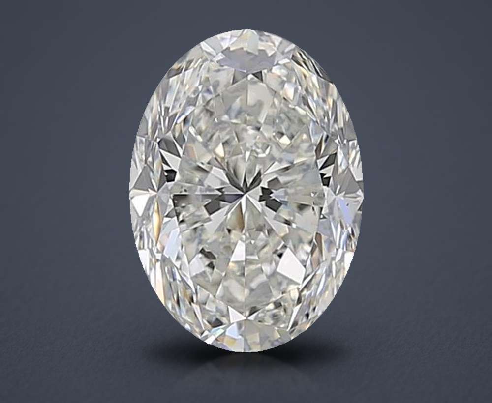 1.70 Carat Oval Natural Diamond