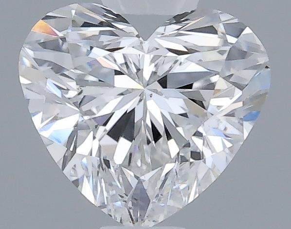 0.53ct E SI1 Rare Carat Ideal Cut Heart Diamond