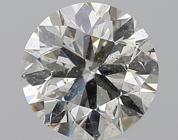 3.52ct I SI2 Excellent Cut Round Diamond