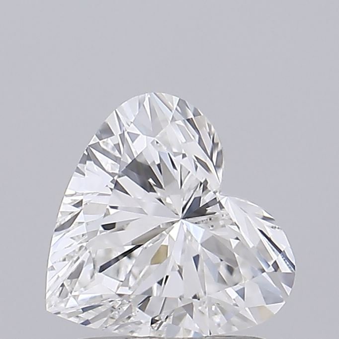1.36ct F VS1 Very Good Cut Heart Lab Grown Diamond