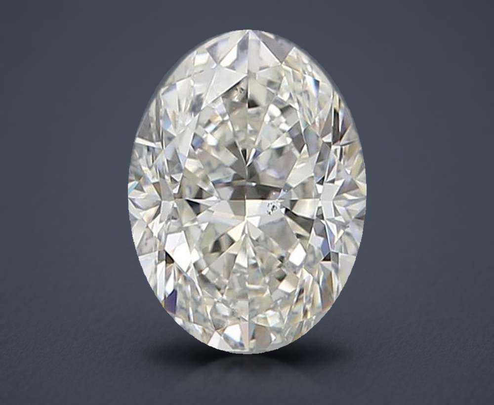 0.62 Carat Oval Natural Diamond