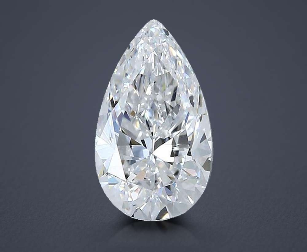 1.10 Carat Pear Natural Diamond