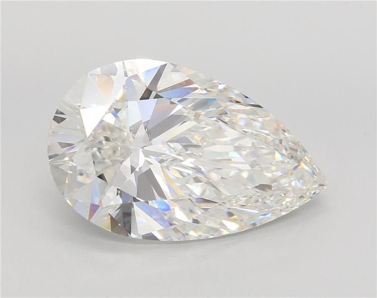 11.56ct G VS1 Rare Carat Ideal Cut Pear Lab Grown Diamond