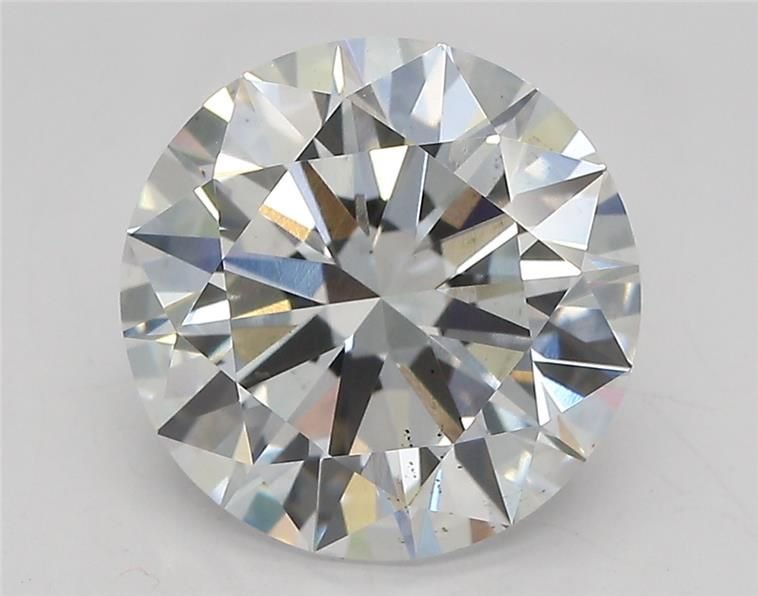 3.01ct E SI1 Excellent Cut Round Lab Grown Diamond