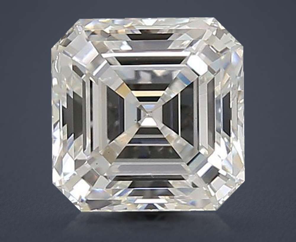 2.00 Carat Asscher Lab Diamond