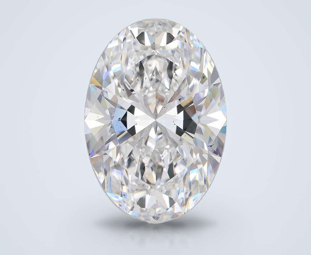10.49 Carat Oval Lab Diamond