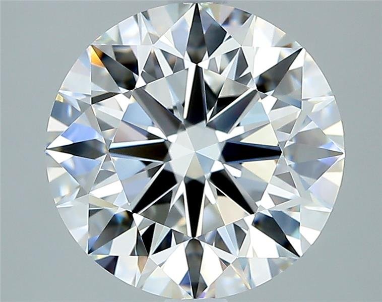 3.33ct G IF Rare Carat Ideal Cut Round Diamond