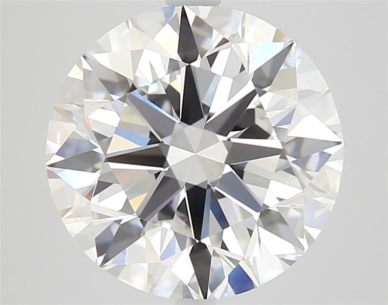 4.02ct D FL Rare Carat Ideal Cut Round Diamond
