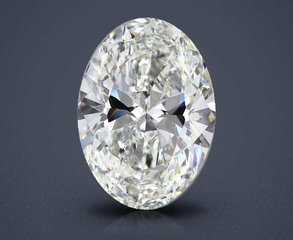 8.02 Carat Oval Lab Diamond