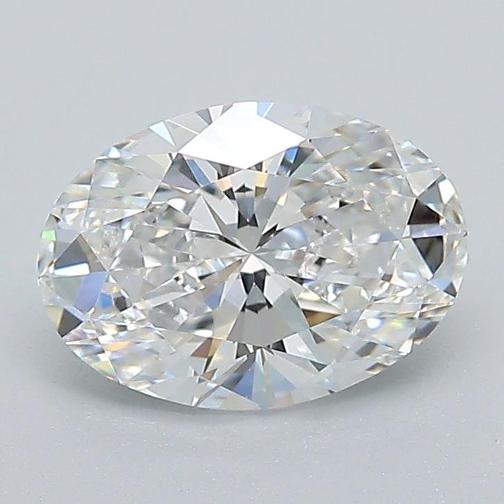 1.35ct E VVS2 Rare Carat Ideal Cut Oval Lab Grown Diamond