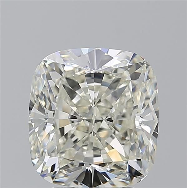 5.01ct K VVS1 Rare Carat Ideal Cut Cushion Diamond