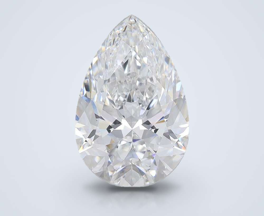 3.37 Carat Pear Lab Diamond