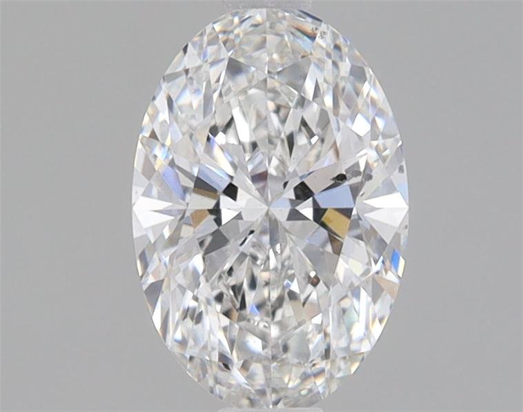 0.93ct F SI1 Rare Carat Ideal Cut Oval Lab Grown Diamond