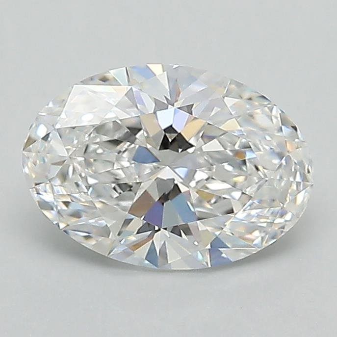 1.09ct D VVS2 Rare Carat Ideal Cut Oval Lab Grown Diamond