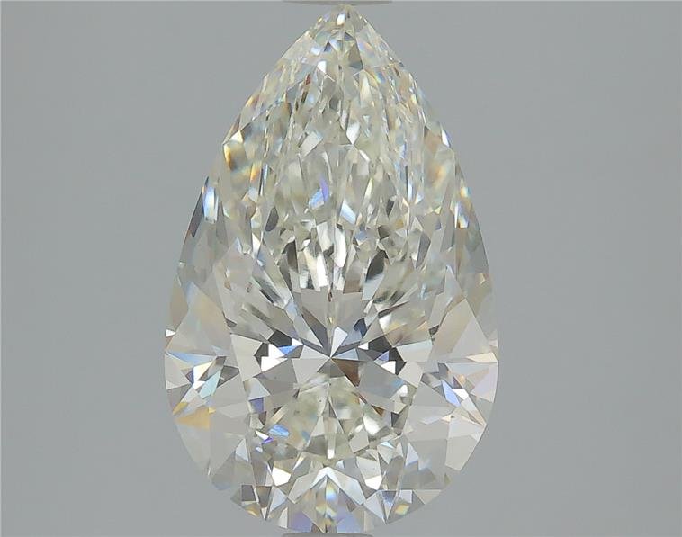 2.74ct H VS1 Rare Carat Ideal Cut Pear Lab Grown Diamond