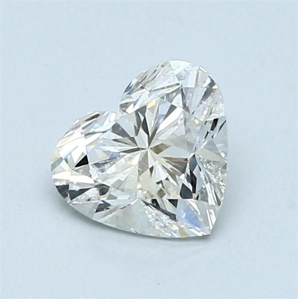 1.05ct H SI2 Rare Carat Ideal Cut Heart Diamond