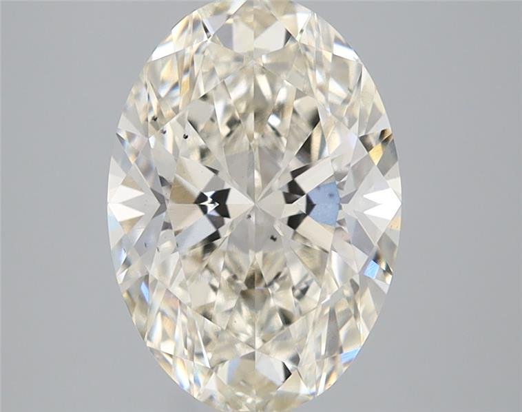 2.52ct I VS2 Rare Carat Ideal Cut Oval Lab Grown Diamond