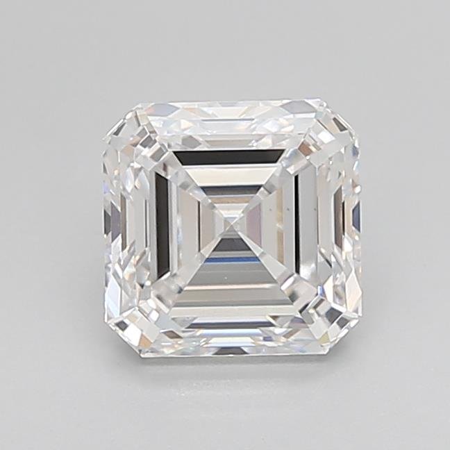 2.09ct D VS1 Rare Carat Ideal Cut Asscher Lab Grown Diamond