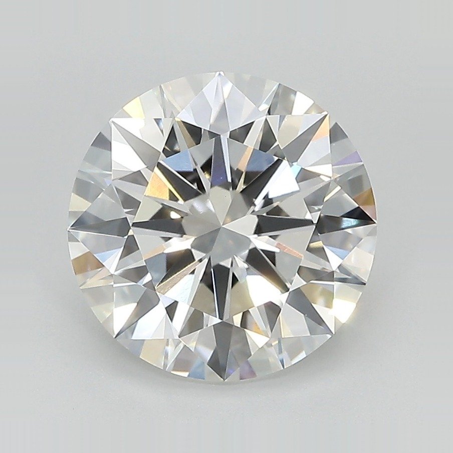3.85ct D VVS2 Rare Carat Ideal Cut Round Lab Grown Diamond