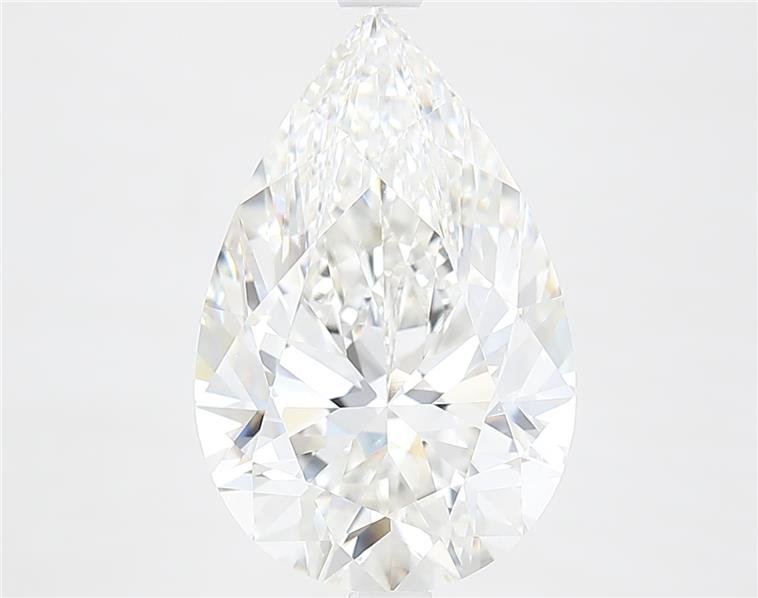 5.00 Carat Pear Lab Diamond
