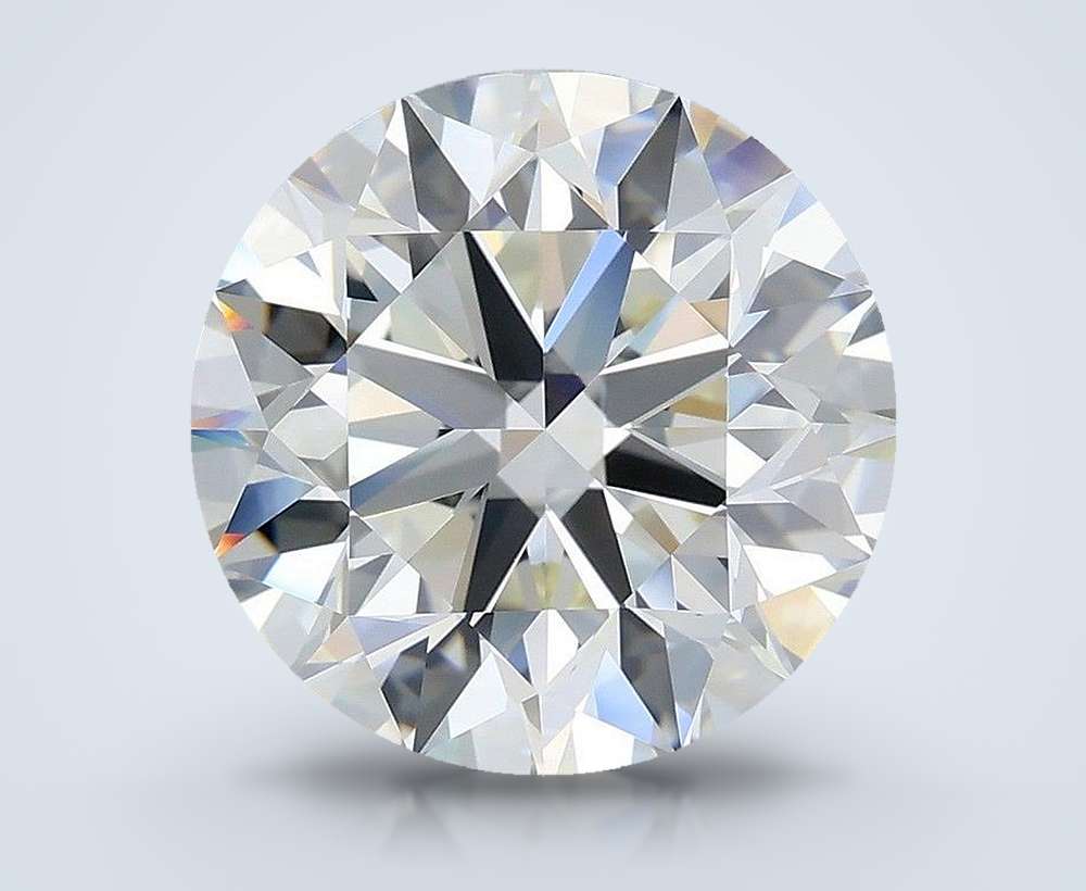5.38 Carat Round Natural Diamond