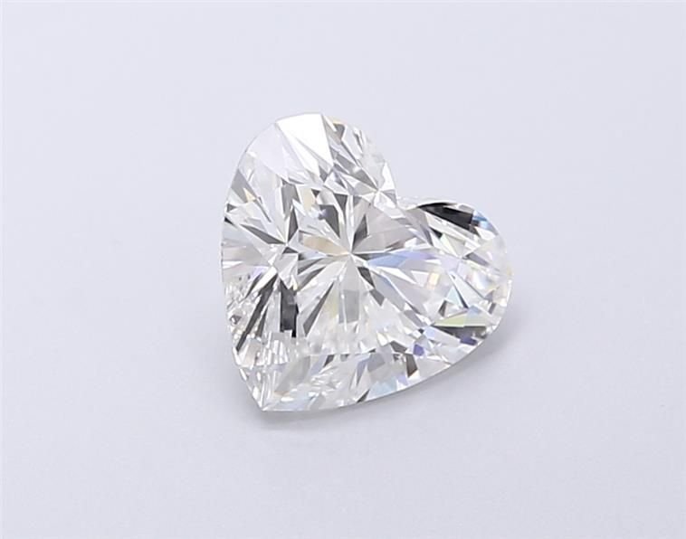 1.41ct F VS1 Rare Carat Ideal Cut Heart Lab Grown Diamond