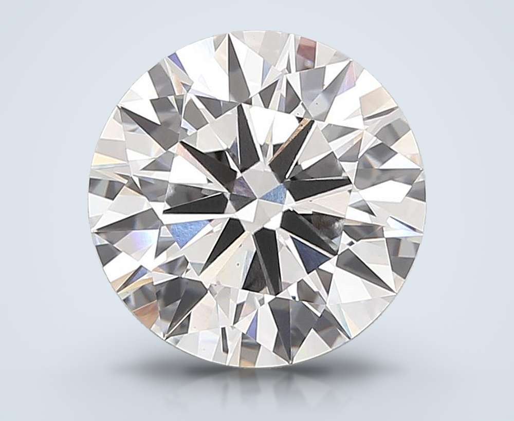 8.06 Carat Round Lab Diamond