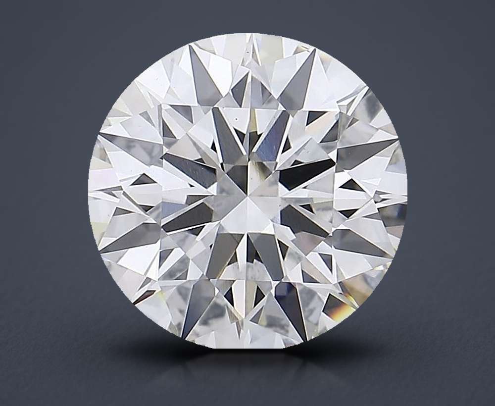 7.44 Carat Round Lab Diamond