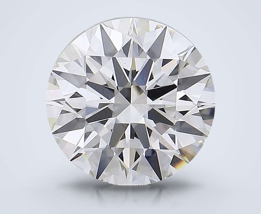 7.44 Carat Round Lab Diamond