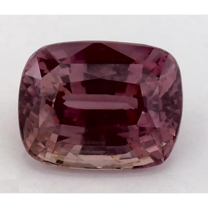 2.12 Carat Pink Cushion Sapphire
