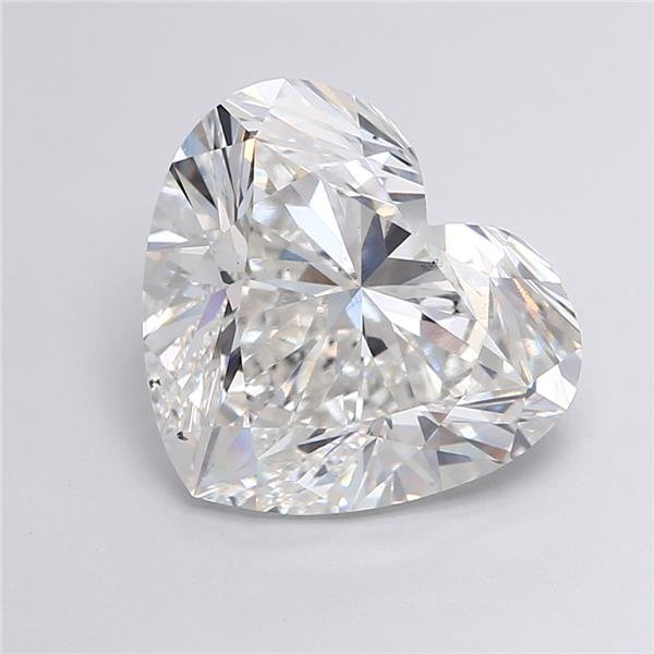 9.34ct G VS2 Rare Carat Ideal Cut Heart Lab Grown Diamond