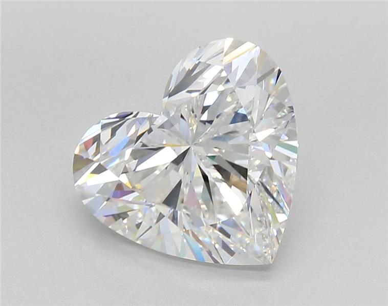 4.07ct E VS1 Rare Carat Ideal Cut Heart Lab Grown Diamond