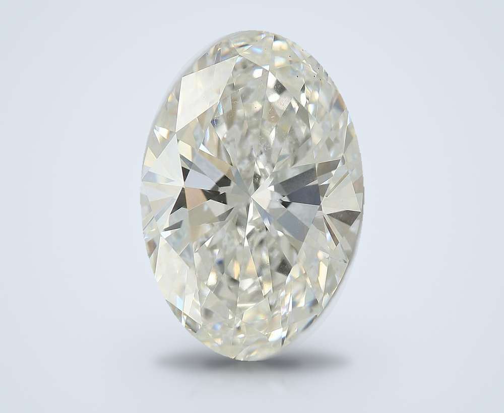 5.54 Carat Oval Lab Diamond