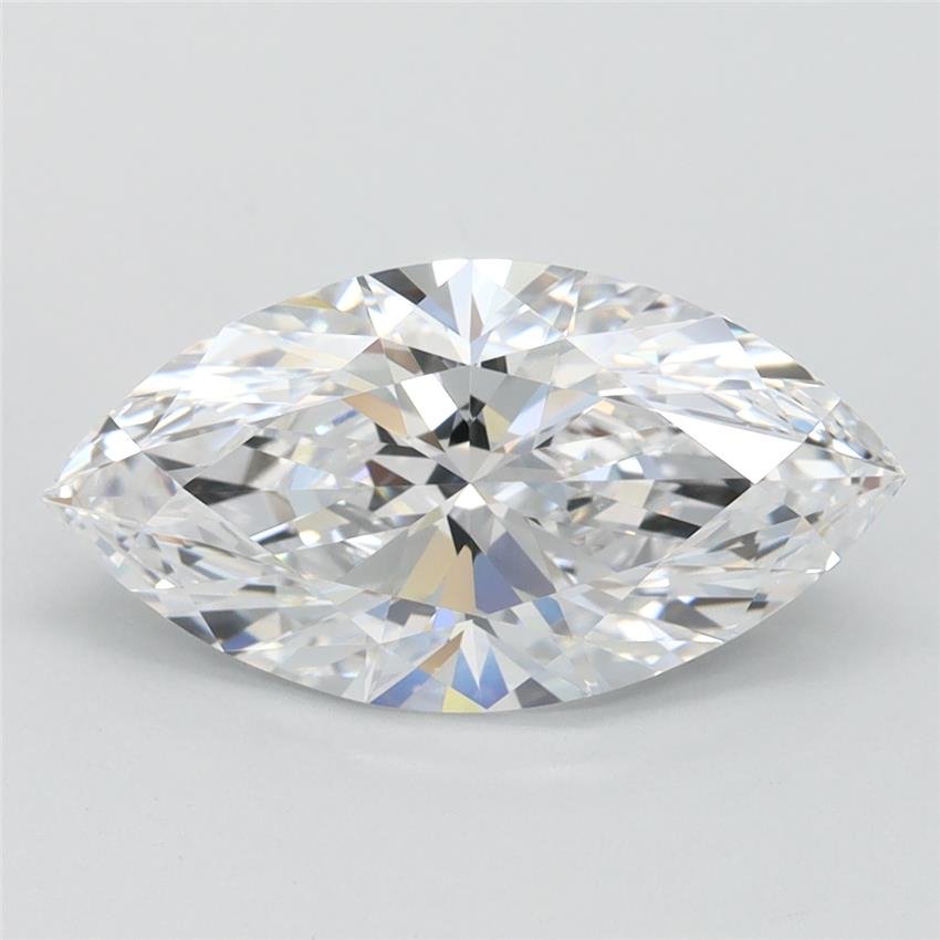 2.00ct D VVS2 Rare Carat Ideal Cut Marquise Lab Grown Diamond