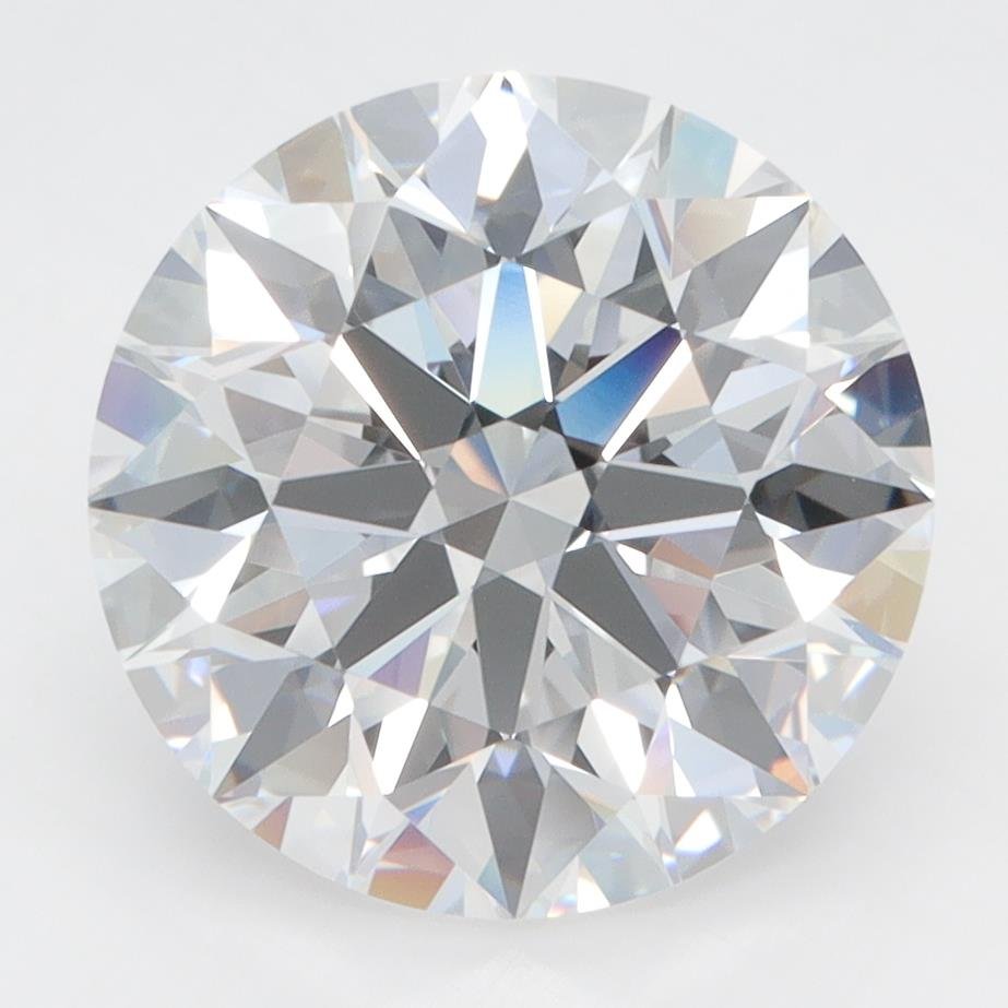 4.61ct D VVS1 Rare Carat Ideal Cut Round Lab Grown Diamond