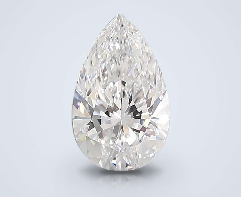 1.62 Carat Pear Lab Diamond