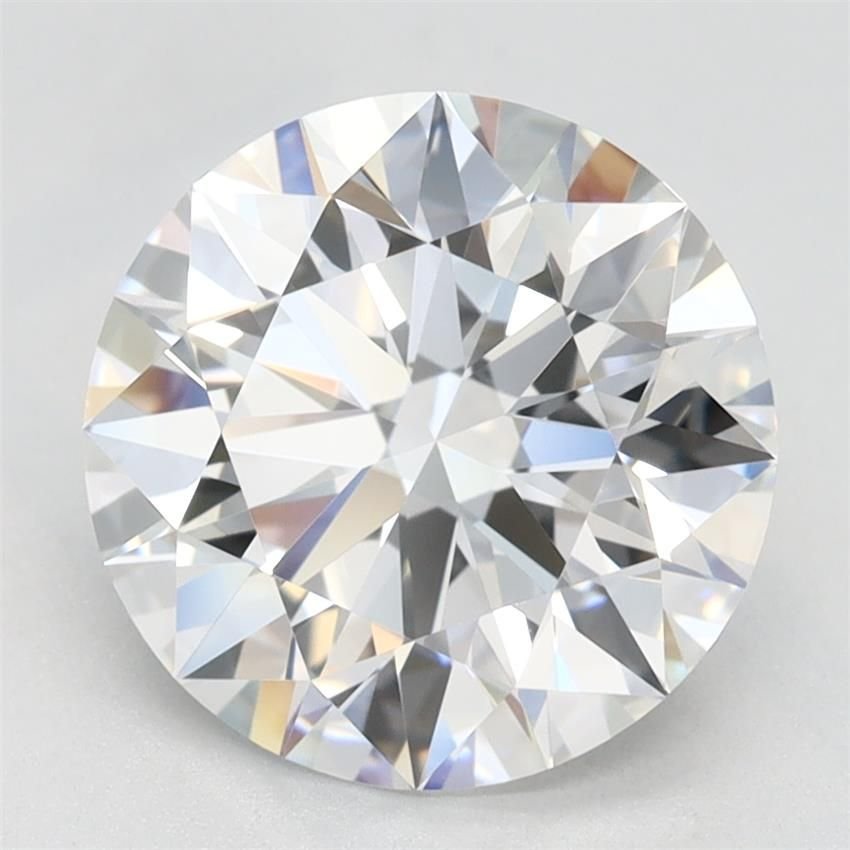 2.74ct D VVS1 Rare Carat Ideal Cut Round Lab Grown Diamond