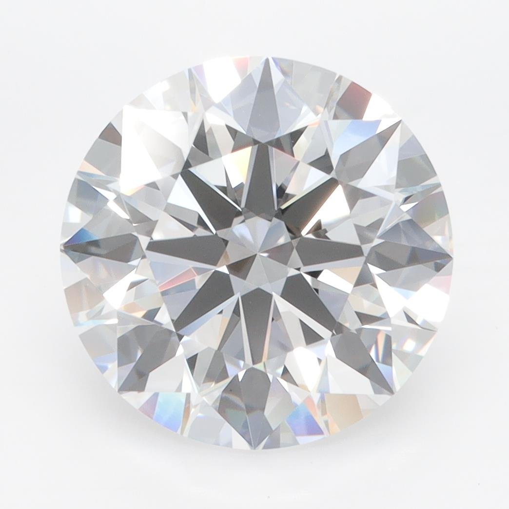 5.10ct D VVS1 Rare Carat Ideal Cut Round Lab Grown Diamond