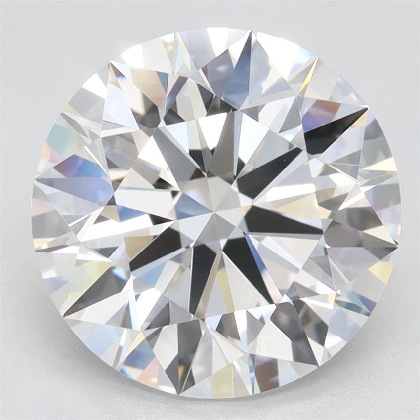 3.68ct E VVS1 Rare Carat Ideal Cut Round Lab Grown Diamond