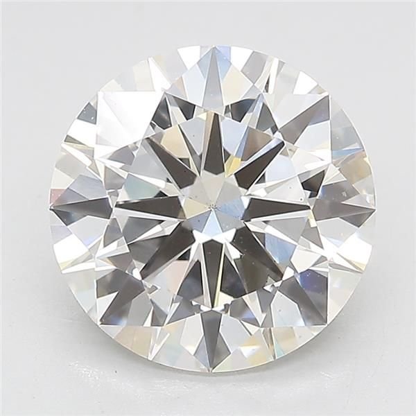 4.01ct F VS1 Excellent Cut Round Lab Grown Diamond