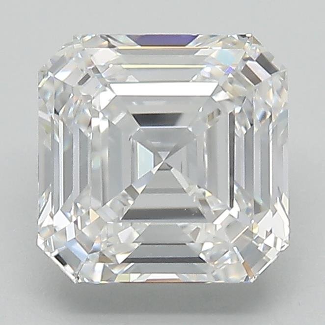 2.30ct E VS2 Rare Carat Ideal Cut Asscher Lab Grown Diamond