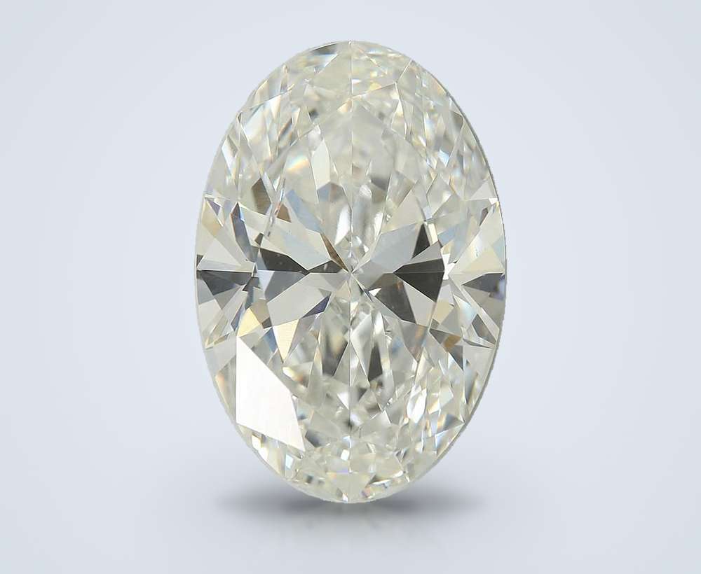7.08 Carat Oval Lab Diamond