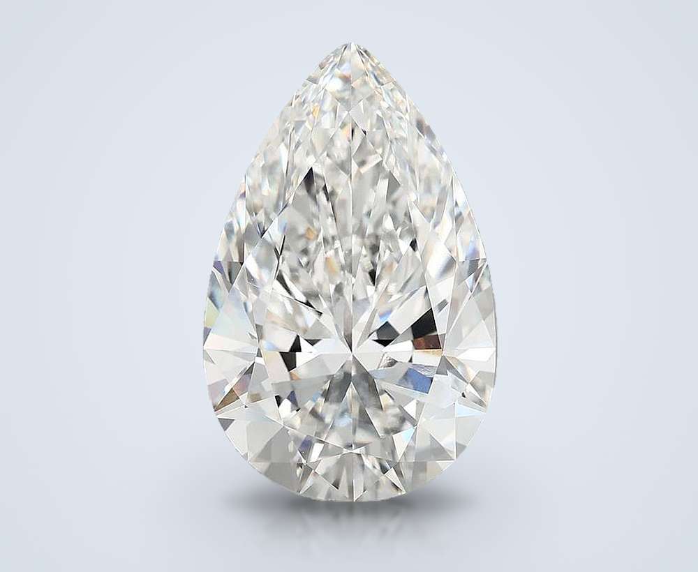 9.71 Carat Pear Lab Diamond
