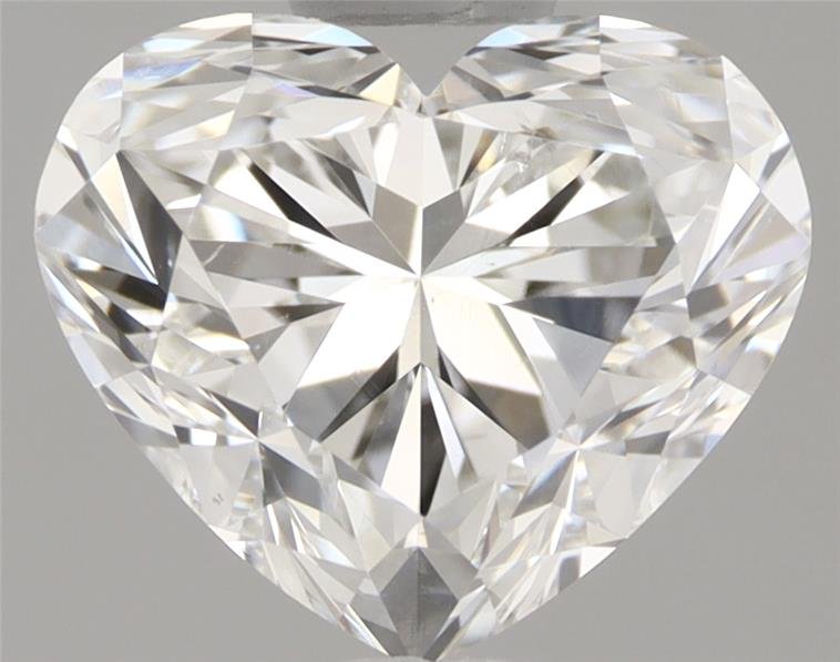 1.31ct H SI1 Rare Carat Ideal Cut Heart Diamond